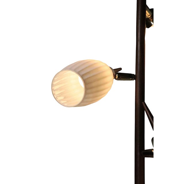 Mid 20th Century Three Light Pole Lamp After Thurston C 1950/60's For Sale In New York - Image 6 of 17