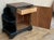 Early 20th Century Pair of Art Deco Side Cabinets or Nightstands with Ebonized Base and Burl Walnut For Sale - Image 9 of 18