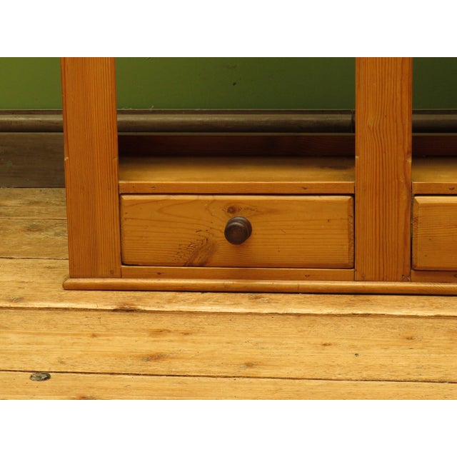 1980s Kitchen Wall Shelf in Pine, 1970s For Sale - Image 5 of 18