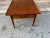 Mid Century Walnut Curved Edge Side Table Dovetailed joint construction, Drawer moves smoothly Approximate measurements:...