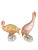 Mid 20th Century Mid 20th Century Italian Chicken Figurines - A Pair For Sale - Image 5 of 7