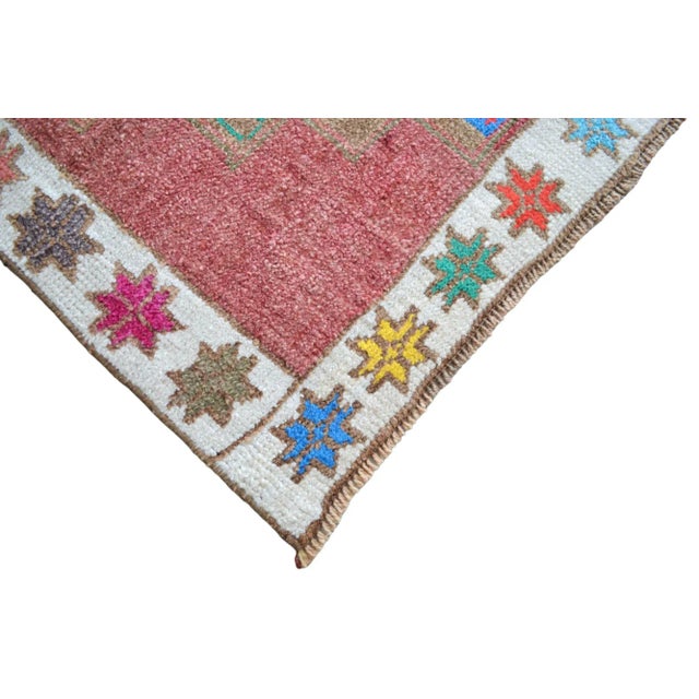 Distinctive Kurdish Runner Herki Rug. Hand-Knotted Tribal Hallway Rug - 2′10″ × 11′9″ For Sale - Image 11 of 12
