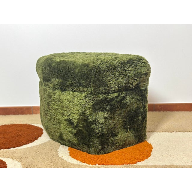 Vintage Ottoman, Italy, 1970s For Sale - Image 4 of 16