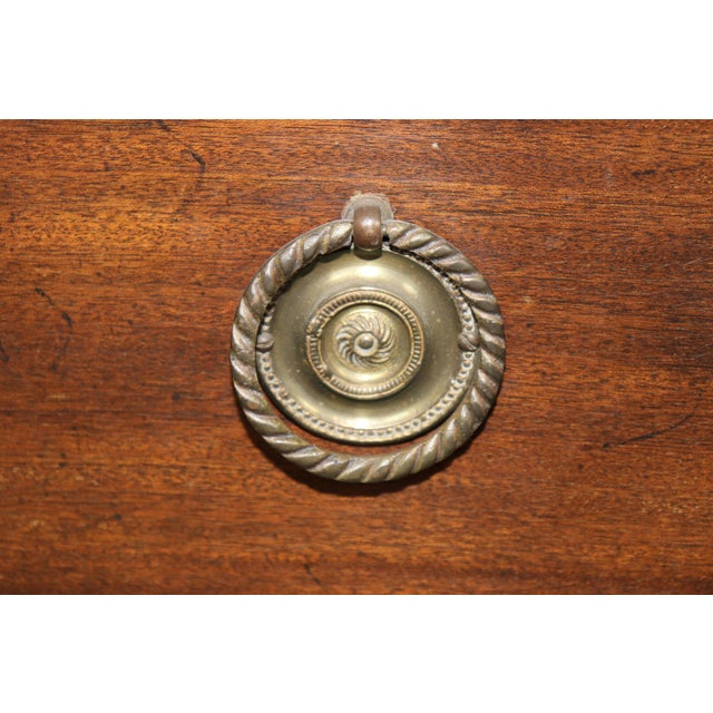 Maison Jansen Louis XVI Style Marble Top Bronze Mounted Commode For Sale - Image 9 of 13