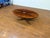 Georgian Oval Mahogany Cocktail Table by Leighton Hall - Showroom Sample For Sale - Image 15 of 17