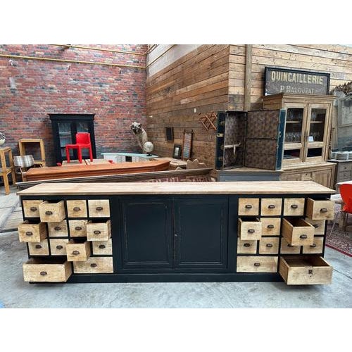 1920s Large Early 20th Century Sideboard, 1920s For Sale - Image 5 of 15