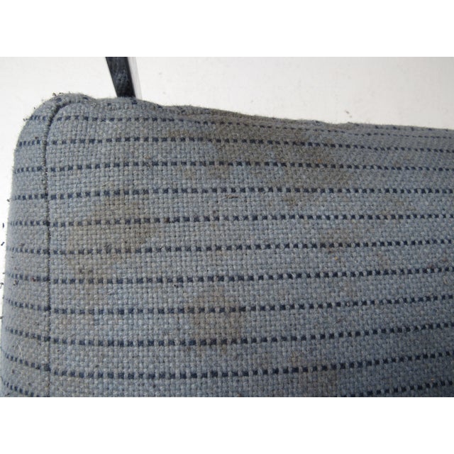 Milo Baughman 1970s Pair of Mid-Century Modern Chrome Lounge Chairs - 2 Pieces For Sale - Image 4 of 12