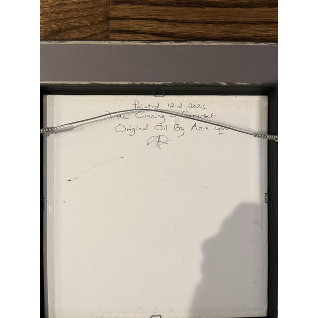 English Impressionist English Oil Painting, Signed & Framed For Sale - Image 3 of 3