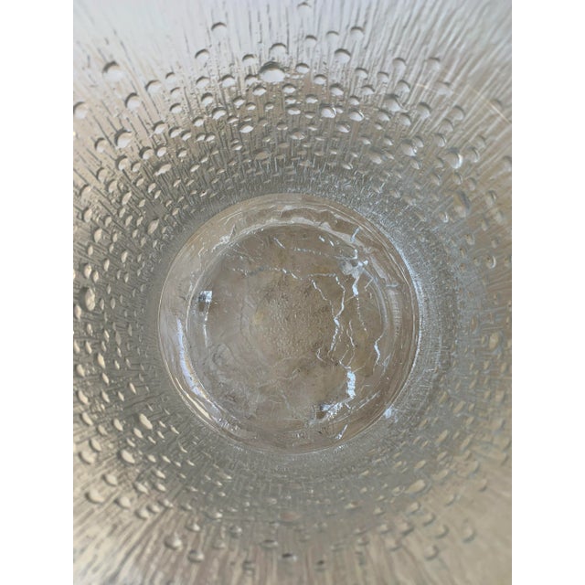 Transparent Vintage Tapio Wirkkala Cast Glass Champagne Vessel, Signed, Circa 1970s For Sale - Image 8 of 12
