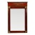 Russian Neoclassical, Wall Mirror, Mahogany, Bronze, Baltic States, 1860s For Sale