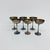 Brass Silver Plated Champagne Coupes, Italy, 1970s, Set of 6 For Sale - Image 12 of 18