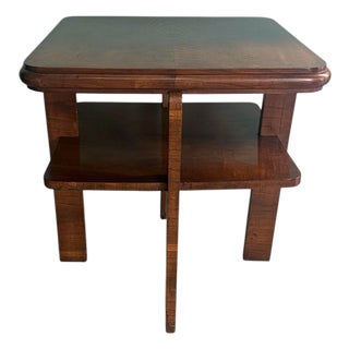 Mid 20th Century Art Deco Italian Square Tea/Coffee Table For Sale