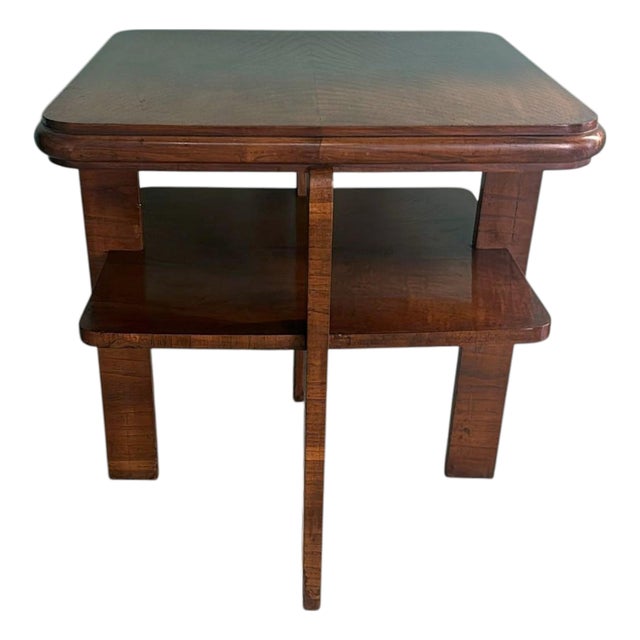 Mid 20th Century Art Deco Italian Square Tea/Coffee Table For Sale