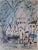 Robert savary (1920-2000) montmartre, the sacré-cœur original color lithograph on rives bfk paper signed in pencil and...