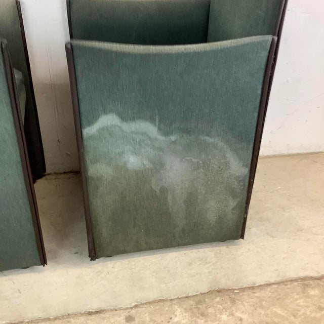 Pair Cassina Armchairs Attr. Mario Bellini For Sale - Image 10 of 12