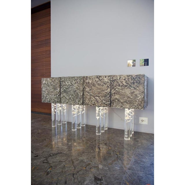 Cubic Root Storage Cabinet by Jean Pascal Levy-Trumet Limited Edition. Dimensions: D 40 x W 160 x H 80 cm. Materials:...