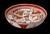 Antique Japanese Kutani Serving Bowl Red and White. Figures and Floral. Marked. For Sale In San Francisco - Image 6 of 12