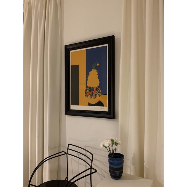 Paloma Picasso, Composition, 1975, Silkscreen For Sale - Image 4 of 8