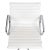 2000 - 2009 White Leather Ea-117 Office Chair by Charles Eames for Vitra, 2000s For Sale - Image 5 of 9