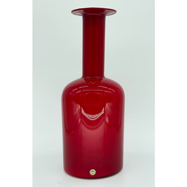 Mid-Century Modern Otto Brauer Kastrup-Holmegaard Gulvvase Vases, Set of 4, Danish Modern 1962 For Sale - Image 3 of 18