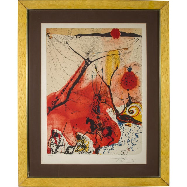 Modern Salvador Dalí­ Surrealist Signed and Numbered Original Work on Paper For Sale - Image 10 of 12