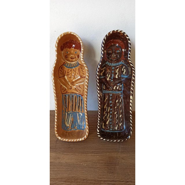 Vintage Alsace Terracotta Pottery Food Molds, 1980s, Set of 2 For Sale - Image 15 of 15