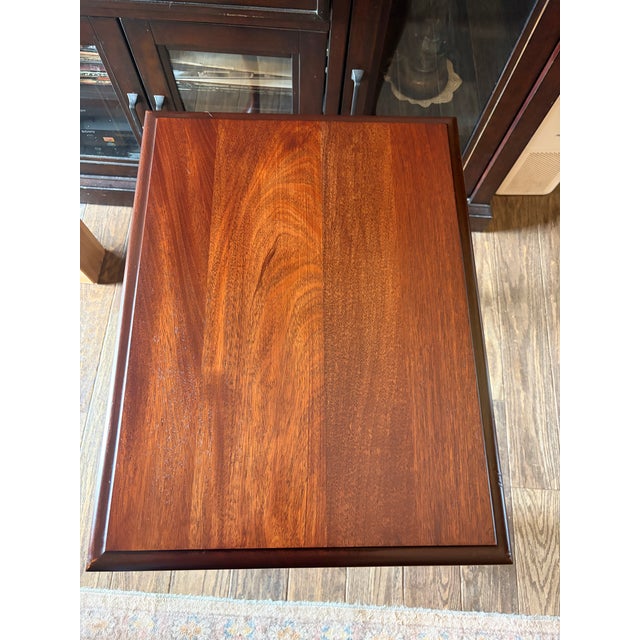 Mid 20th Century Vintage Queen Anne Style One-Drawer End Table For Sale - Image 5 of 10