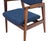 Mid-Century Modern Solid Walnut Newly Upholstered Set of Four Gunlocke Chairs Risom Style For Sale - Image 3 of 10