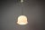 Metal Vintage Czechoslovakian Opaline Glass Pendant Lamp, 1970 For Sale - Image 7 of 9