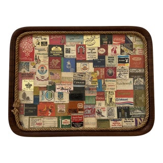 Vintage Mid Century Matchbook Tray For Sale
