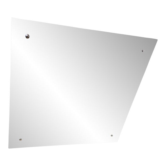 1940s Hart Bevel Frameless Mirror For Sale