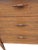 Vintage Danish Modern Century Furniture Dresser Chest Sideboard Rosewood Bronze For Sale - Image 9 of 18