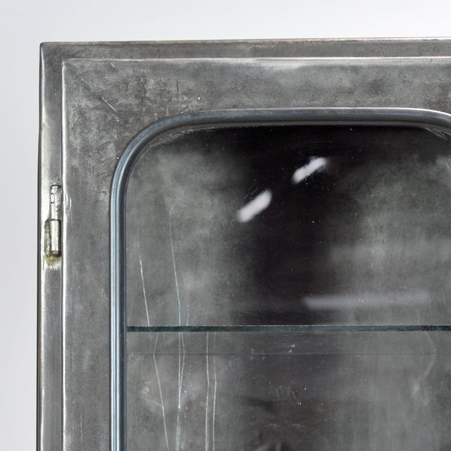Vintage Glass Medical Cabinet, 1970s For Sale - Image 6 of 9
