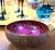 Mid Century Enamel Covered Coconut Shell Bowl For Sale - Image 4 of 6