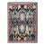 8x10 Black Hand-Knotted Wool Mythical Beasts Garden Traditional Carpet Rug For Sale
