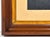 American Folk Art Hand Painted Tintype Gentleman Portrait in Walnut Frame For Sale - Image 9 of 13