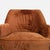 New Pacific Direct Modern Lounge Chair With Brass Legs, Rust Velvet For Sale In San Francisco - Image 6 of 9