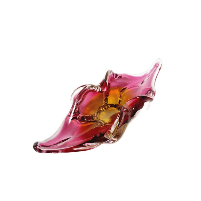 Decorative Bowl by J. Hospodka for Chribska Glassworks, Czechoslovakia, 1960s For Sale - Image 13 of 13