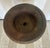 19th Century Cast Iron Urn on Pedestal with Original Green Paint