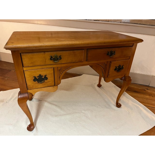 Mid 20th Century Queen Anne Style Lowboy Dressing Table Chairish
