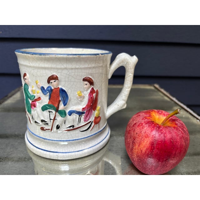 Staffordshire Mystery Mug With Frog, 19th Century For Sale - Image 9 of 9