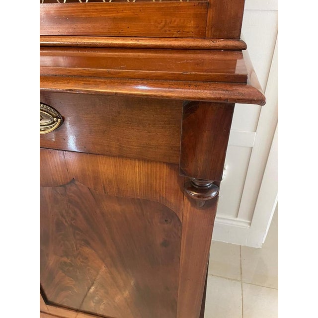 William IV Mahogany Bookcase, 1830s For Sale - Image 12 of 15