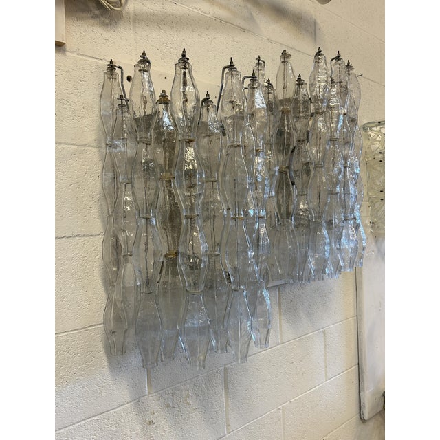 Toni Zuccheri Polyhedron Appliques attributed to Toni Zuccheri for VeArt, 1960s, Set of 2 For Sale - Image 4 of 14