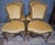 Antique Louis XV Style Chairs in Carved and Ground Wood, Set of 4 For Sale - Image 4 of 10