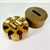 1950s Vintage Americana Boho Chic Bakelite Poker Chips and Wood Caddy With Cover For Sale - Image 4 of 11