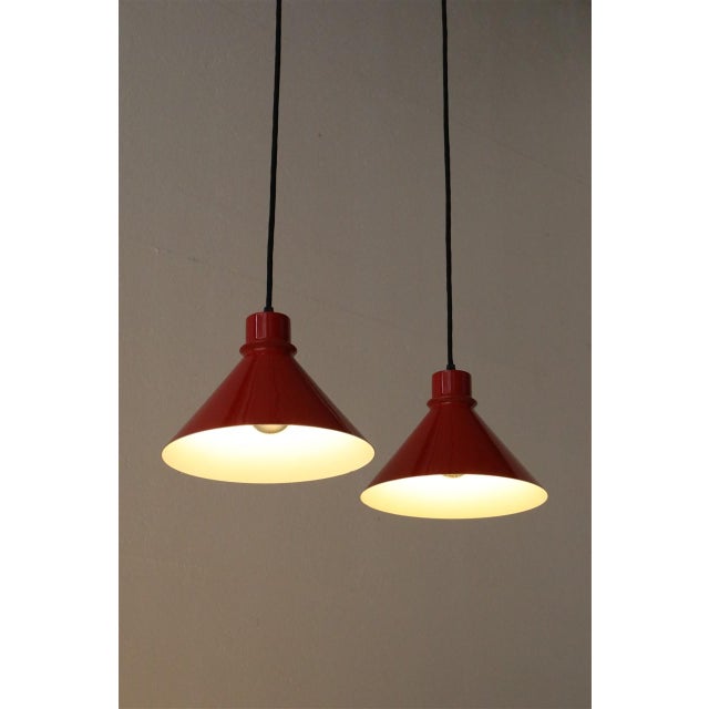 Danish Pendant Lights by Nordisk Solar Compagni, 1970s, Set of 2 For Sale - Image 15 of 17