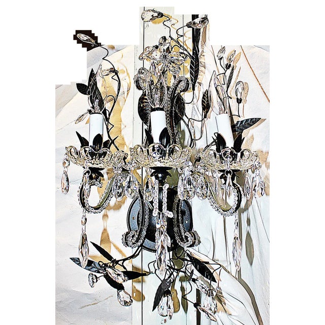 1970s 1970s Organic Form Wall Sconces, a Pair For Sale - Image 5 of 6