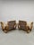 Vintage Bamboo Lounge Chairs by Paul Frankl, 1960s, Set of 2 For Sale - Image 4 of 5