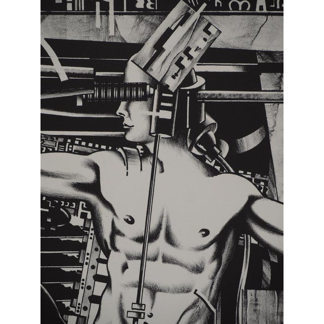 Francisco Melo, Metropolis (Nude), Lithograph For Sale - Image 4 of 8