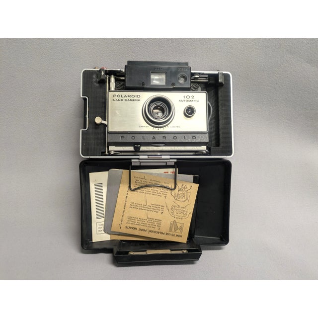 1960s Polaroid Land Camera - #102 For Sale - Image 10 of 12